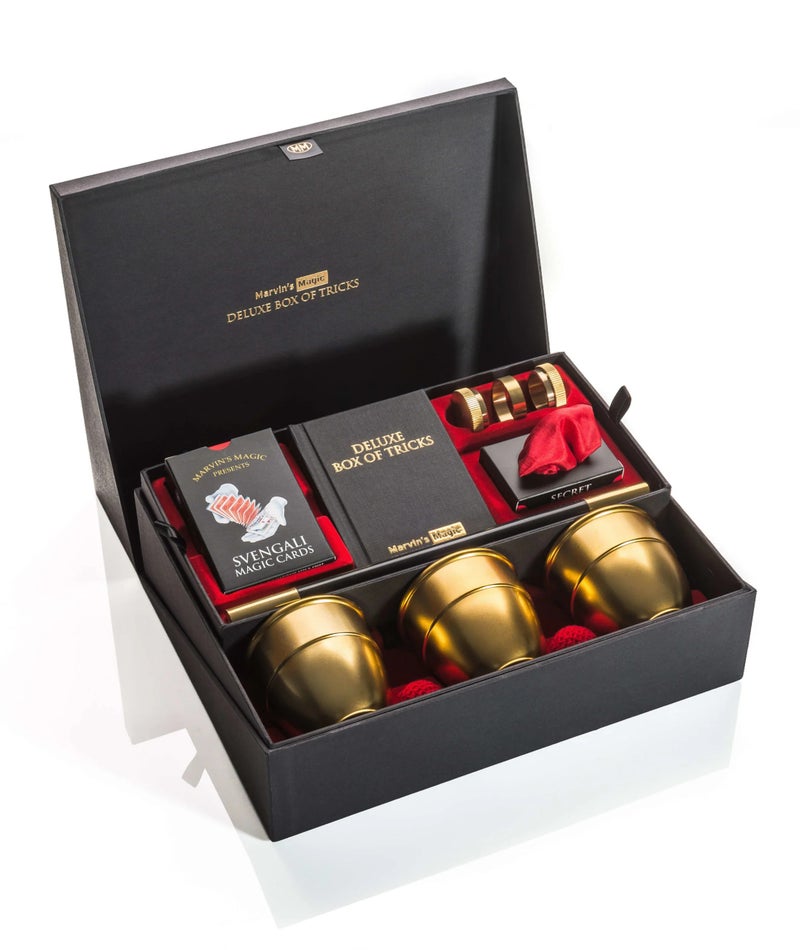 Marvins Magic Marvin’s Magic Deluxe Box of Tricks – 100+ Professional Magic Tricks Set with Premium Props, Collector’s Edition Master Magician Kit - Image 2